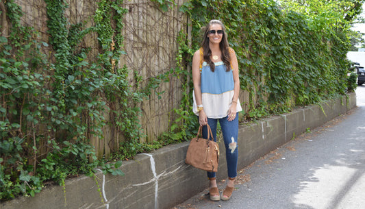 Tie-Sleeve Tank + 10 Fun Things to do This Weekend