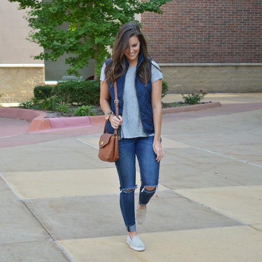The Quilted Vest that Goes with Everything