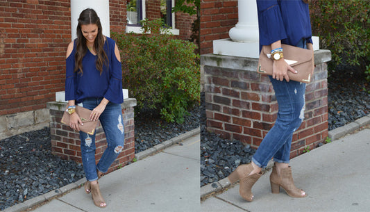 Styling Boyfriend Jeans + Tips to Survive a Midweek Rut