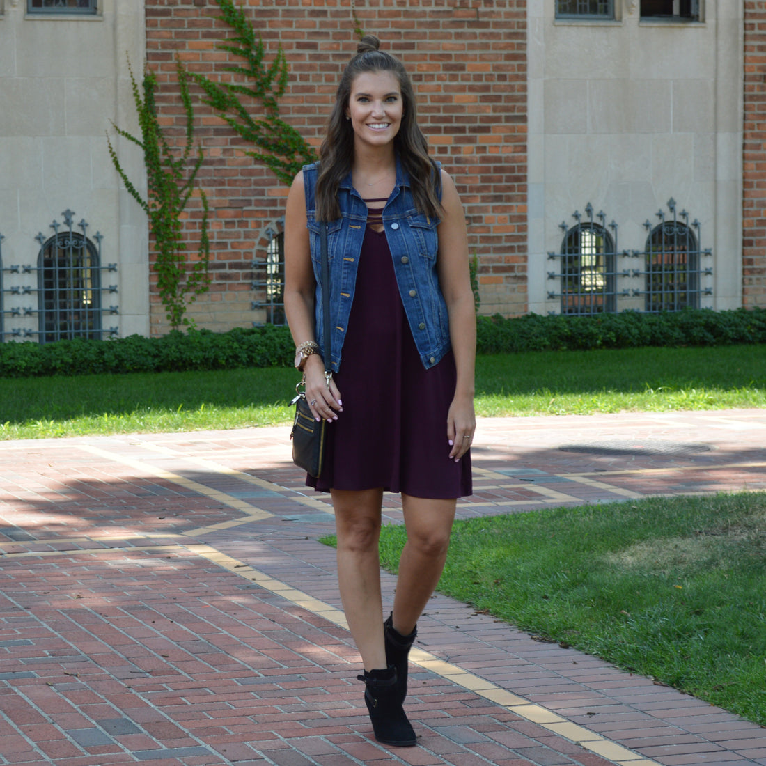 Strappy Swing Dress - Summer to Fall Transitions