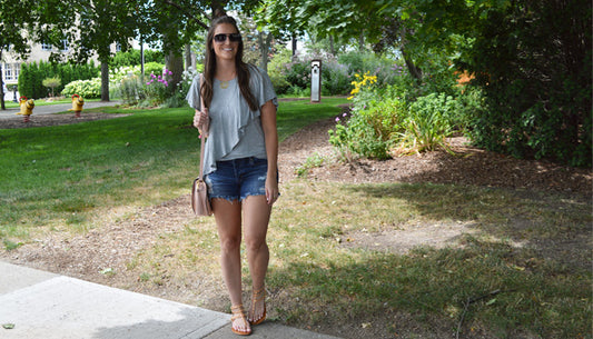 The Softest Ruffle Tee