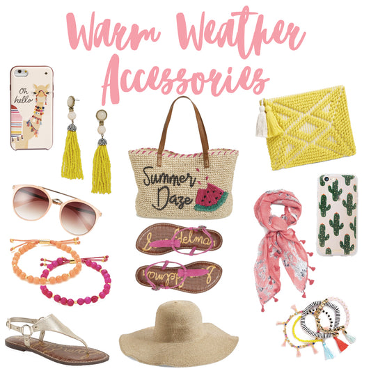 Warm Weather Spring Accessories