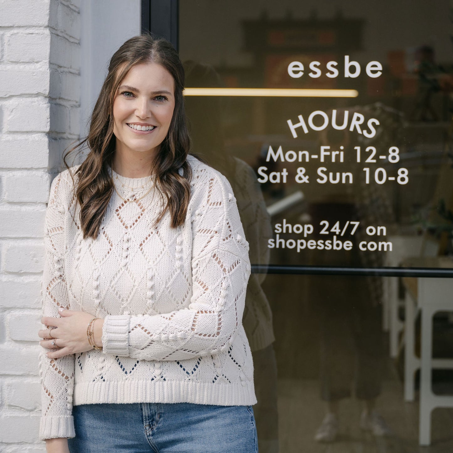 permanent jewelry storefront, jewelry store