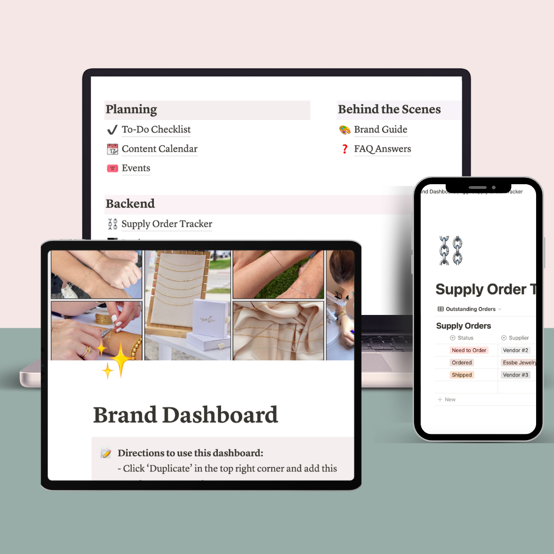 Notion Brand Dashboard