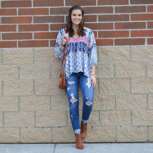 Boho Top Weekending