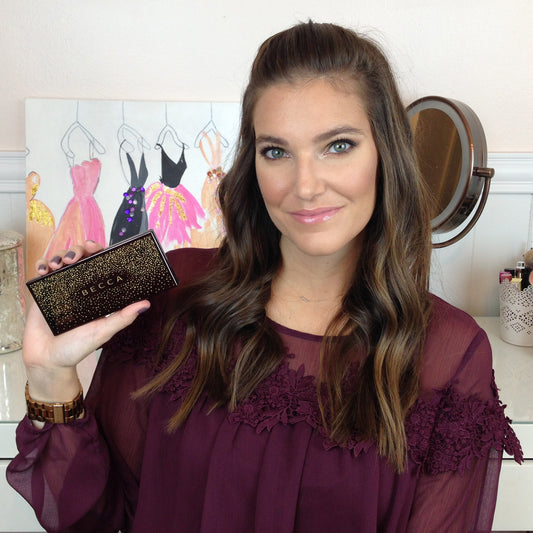 becca blushed with light palette