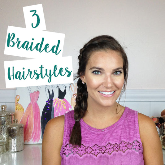 3 Braided Hairstyles for Summer