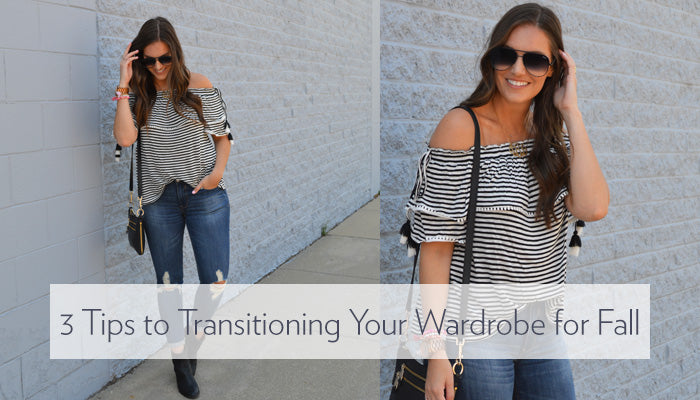 3 tips for transitioning your wardrobe for fall