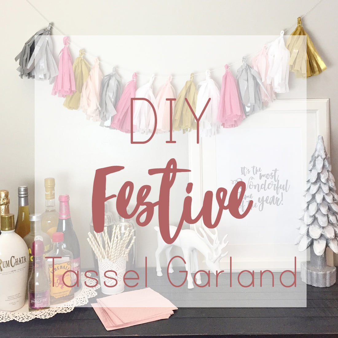 DIY Festive Tassel Garland