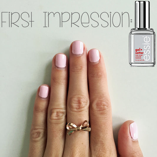 First Impression: Essie Gel Setter