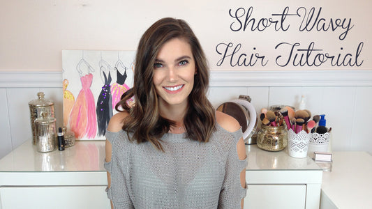 Short Wavy Hair Tutorial