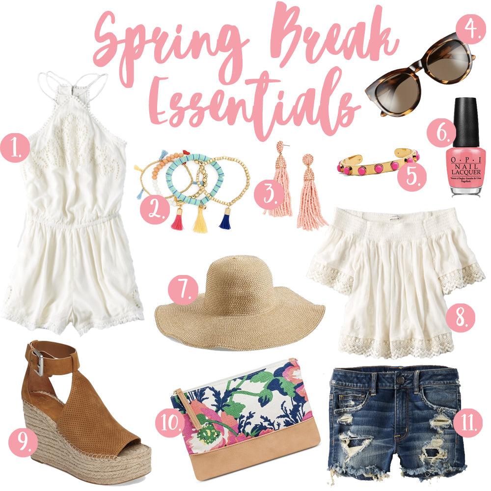 Spring Break Essentials – Sarah Brithinee