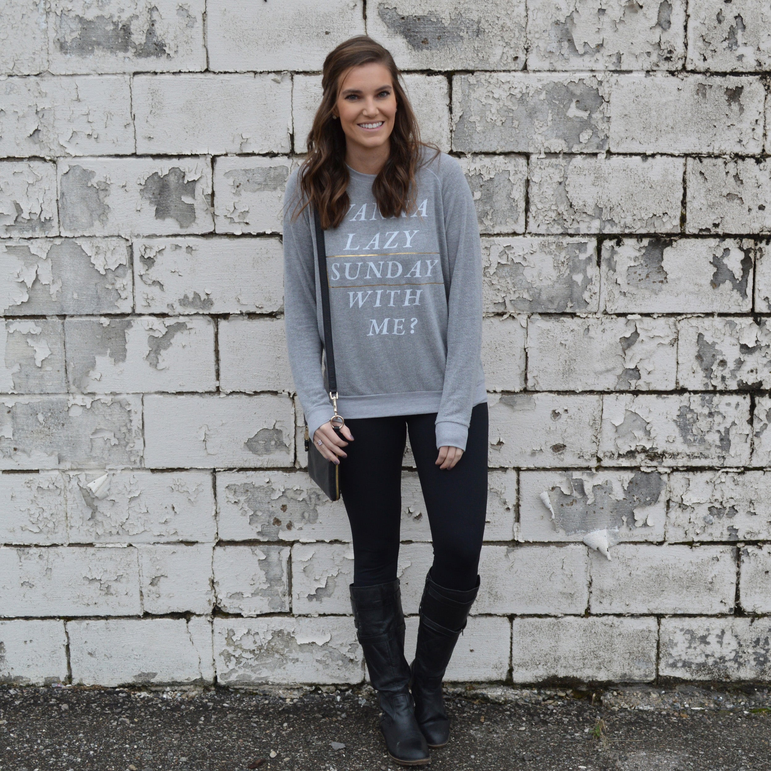 Lazy on sale sunday sweater