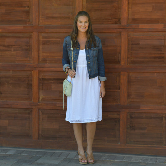 The Perfect White Sundress